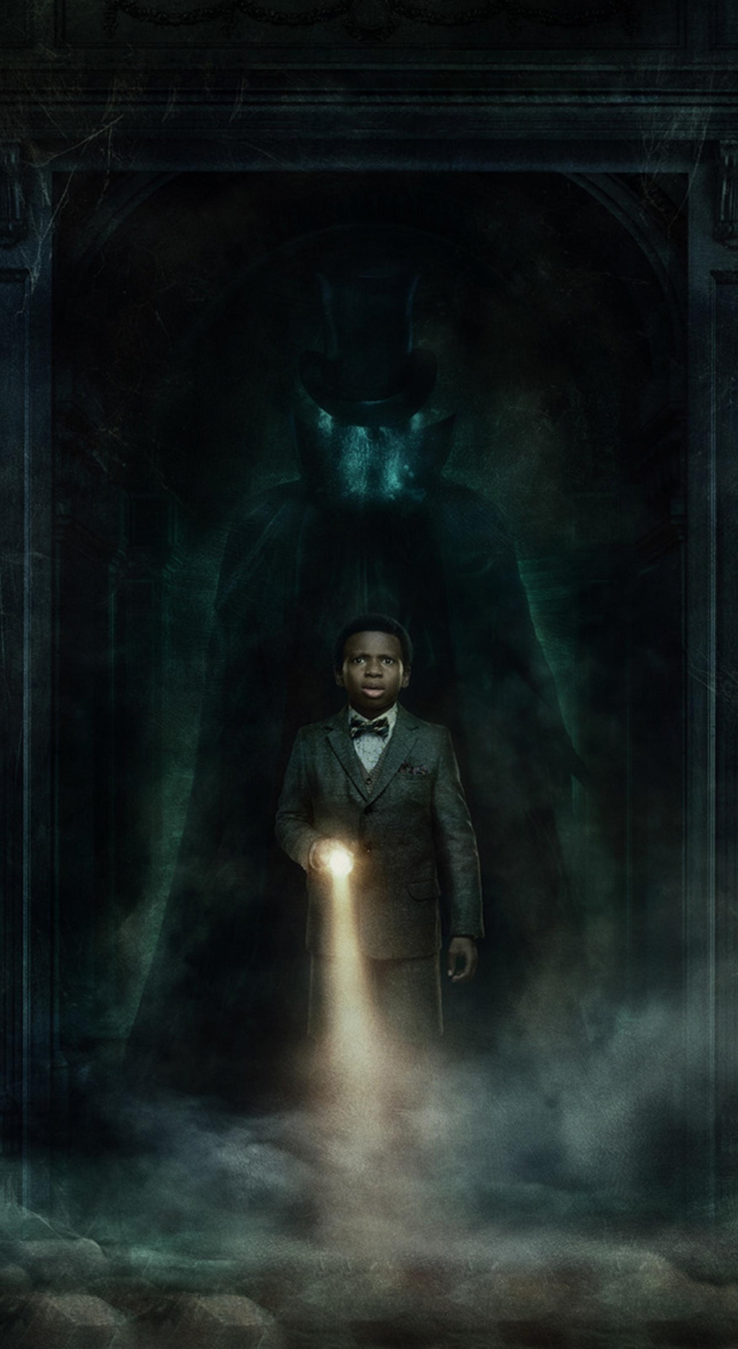 Kid, Haunted Mansion, 2023 movie, 1440x2630 wallpaper