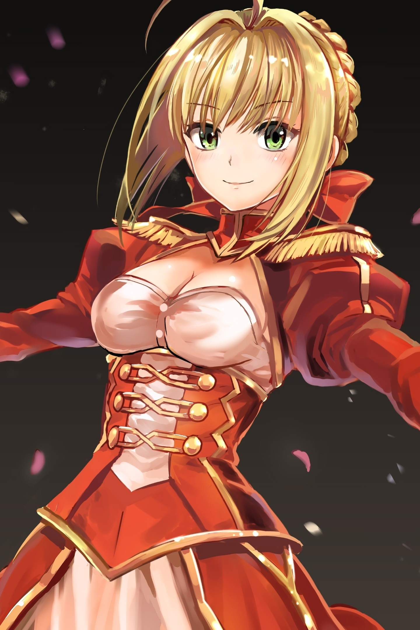 Download Wallpaper 1440x2630 Fate Extra Last Encore Anime Girl Beautiful Saber Samsung Galaxy Note 8 1440x2630 Hd Background 4664
