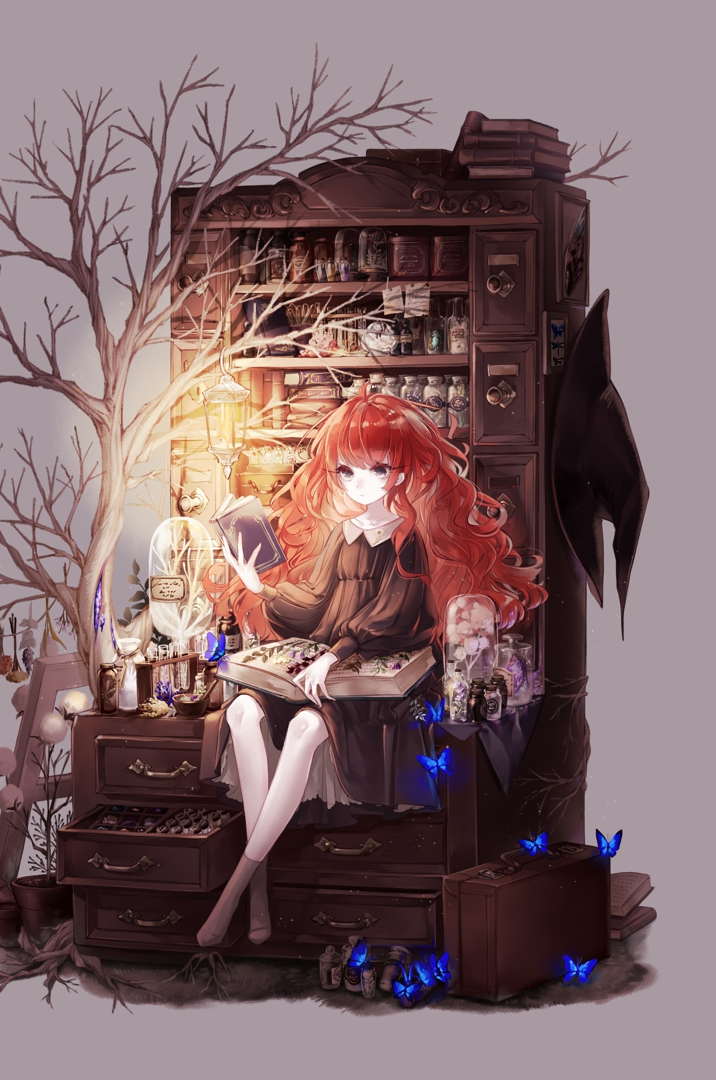 Download wallpaper 1440x2630 vampire, anime girl, beautiful, samsung galaxy  note 8, 1440x2630 hd background, 5659