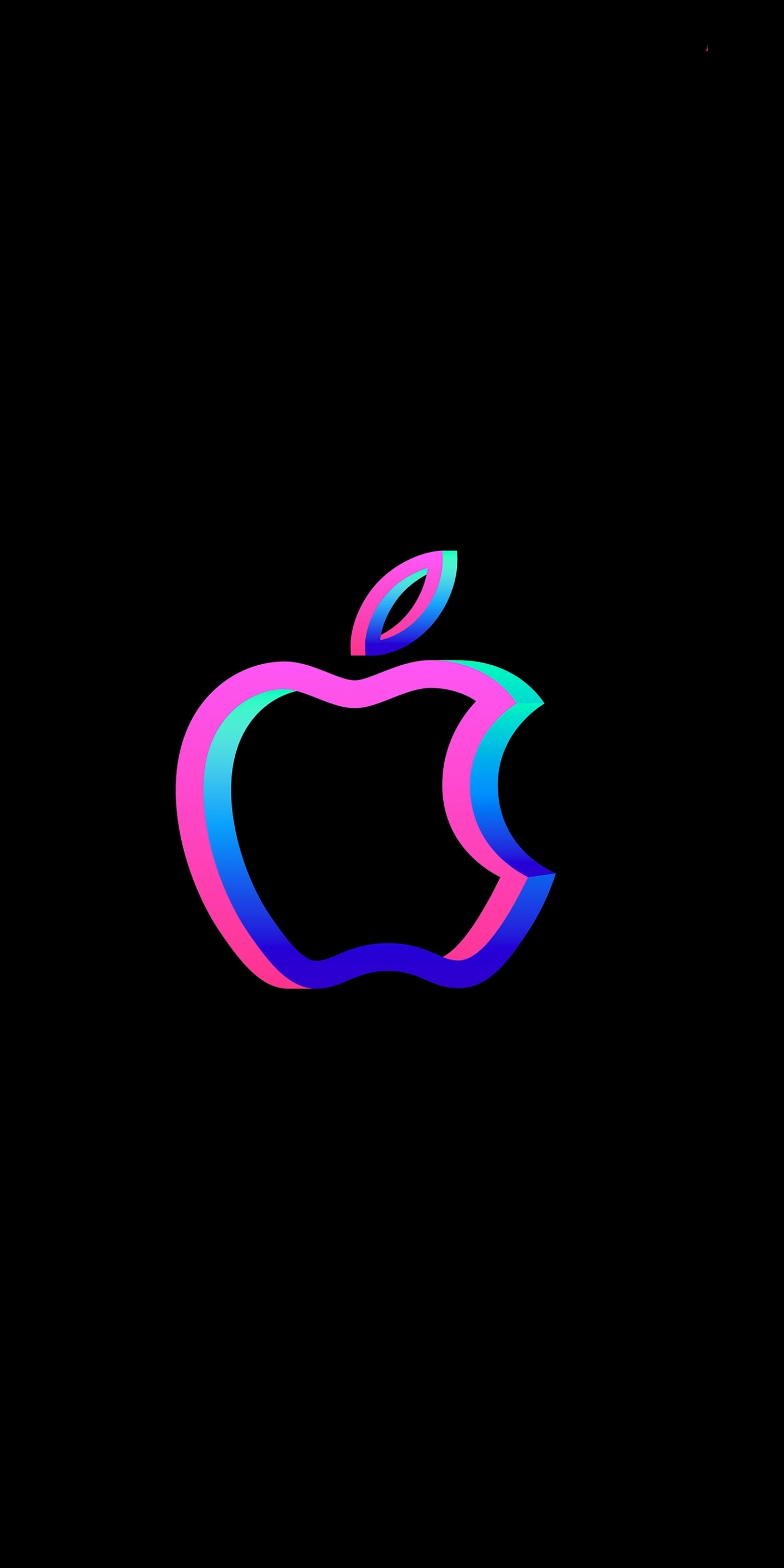 Download 1440x2880 wallpaper apple logo, amoled, lg v30 ...