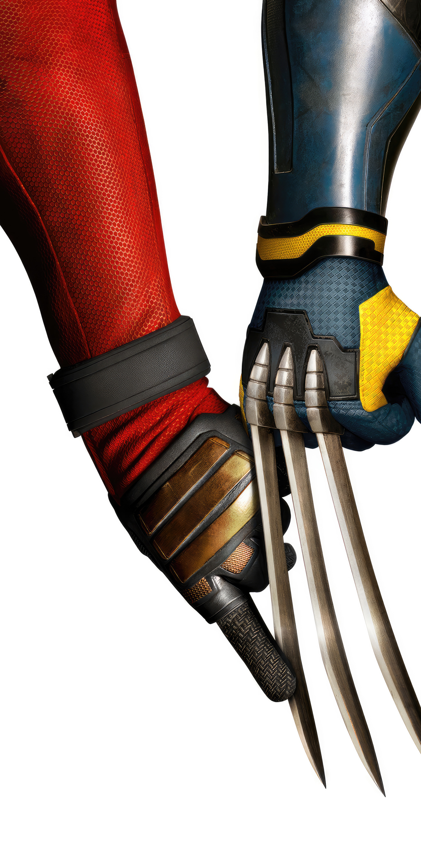 Download wallpaper 1440x2880 deadpool and wolverine, friends forever ...