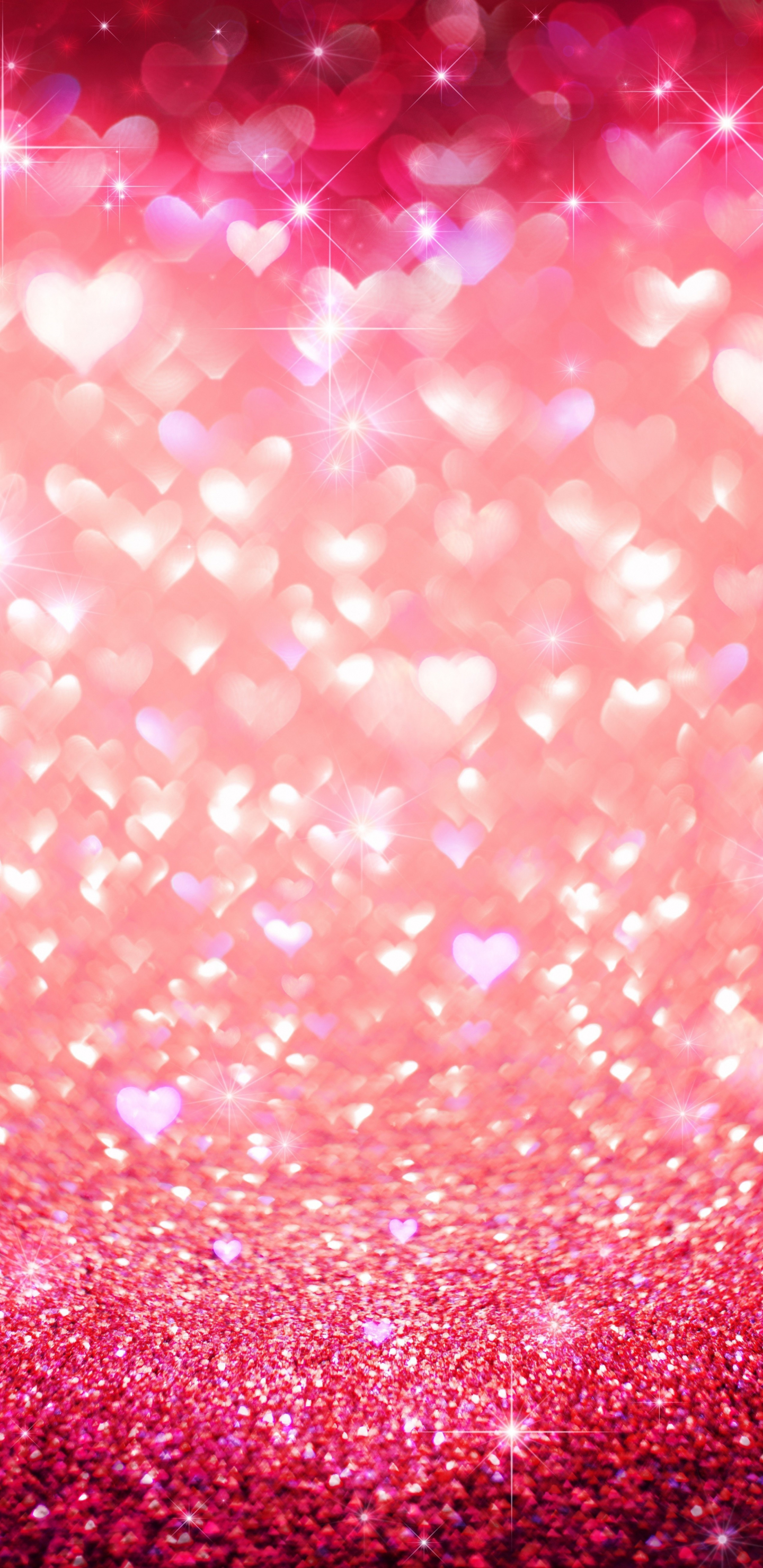 Download wallpaper 1440x2960 hearts, glitters, shining, abstract, samsung  galaxy s8, samsung galaxy s8 plus, 1440x2960 hd background, 6715