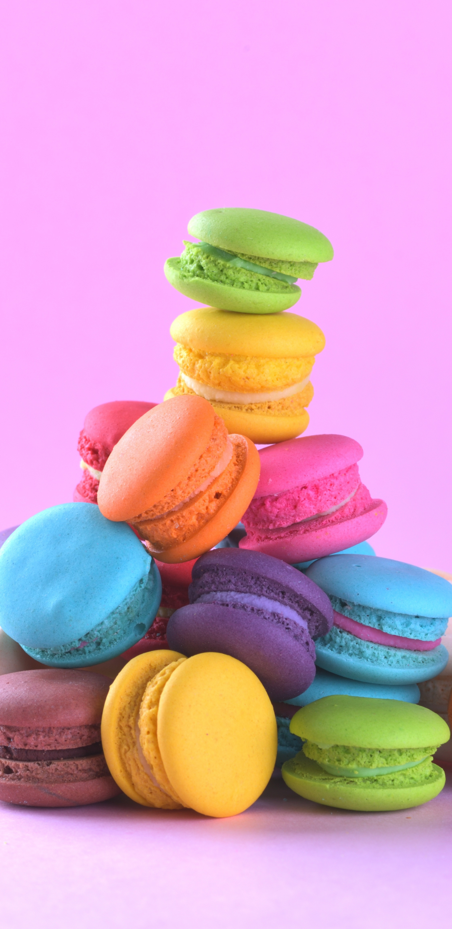 Pink macaroons HD wallpapers | Pxfuel