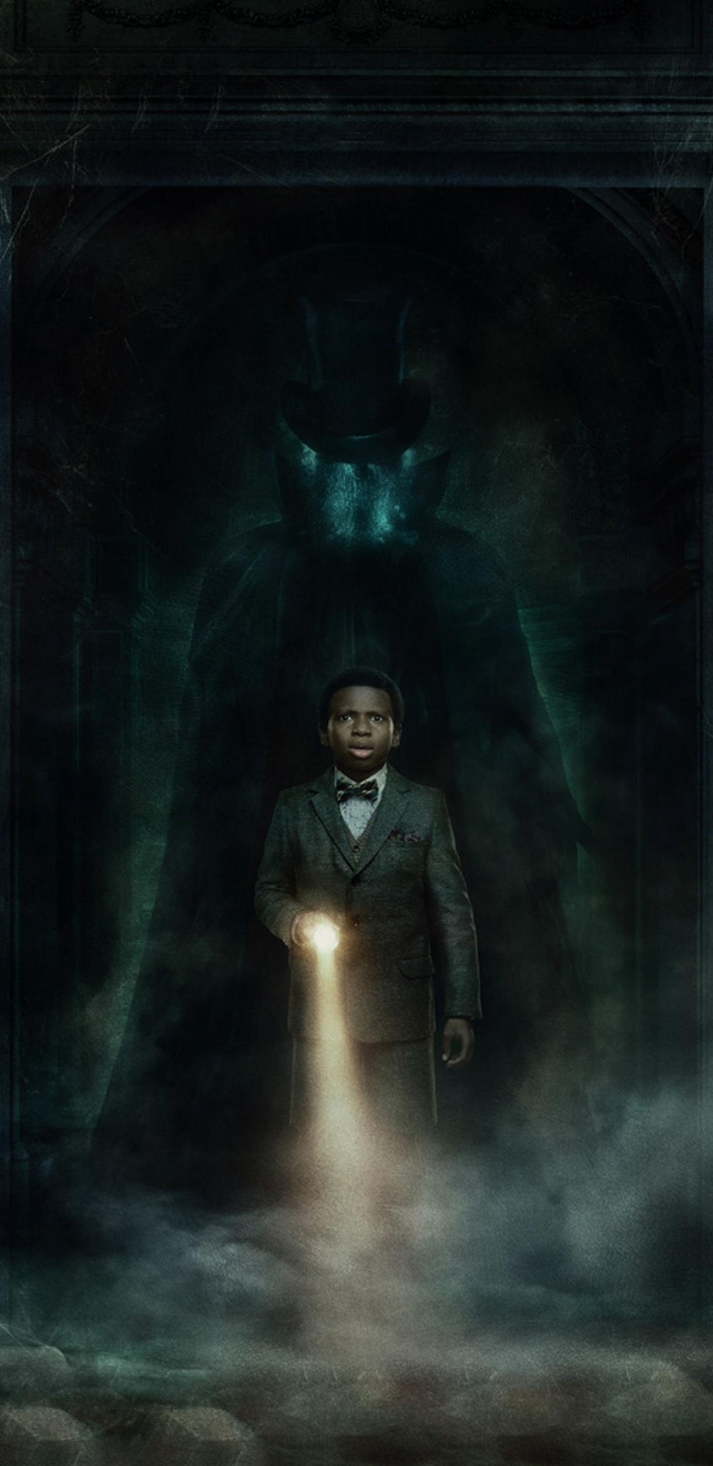 Kid, Haunted Mansion, 2023 movie, 1440x2960 wallpaper