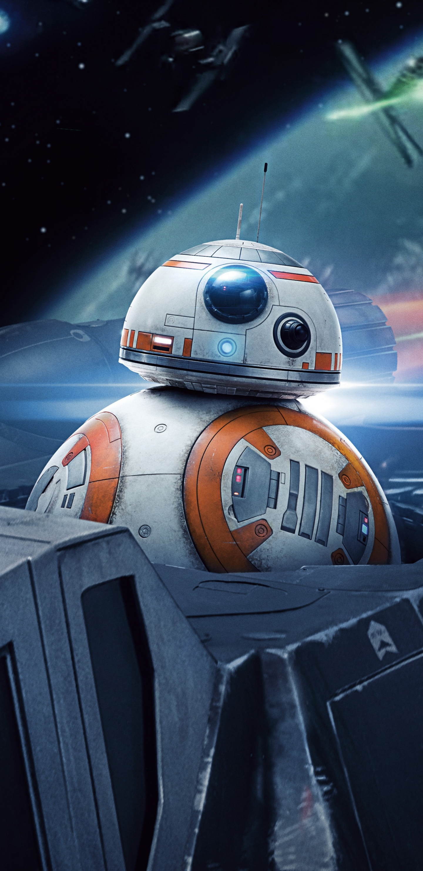 Download 1440x2960 Wallpaper R2 D2 Robot Star Wars The Last