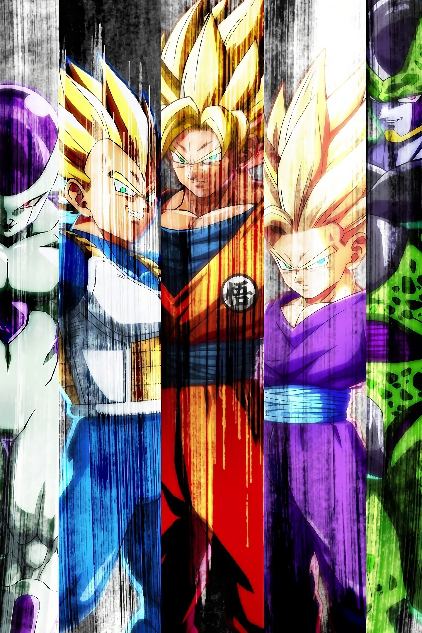 Dragon Ball Super - Goku Collage Wallpaper Download