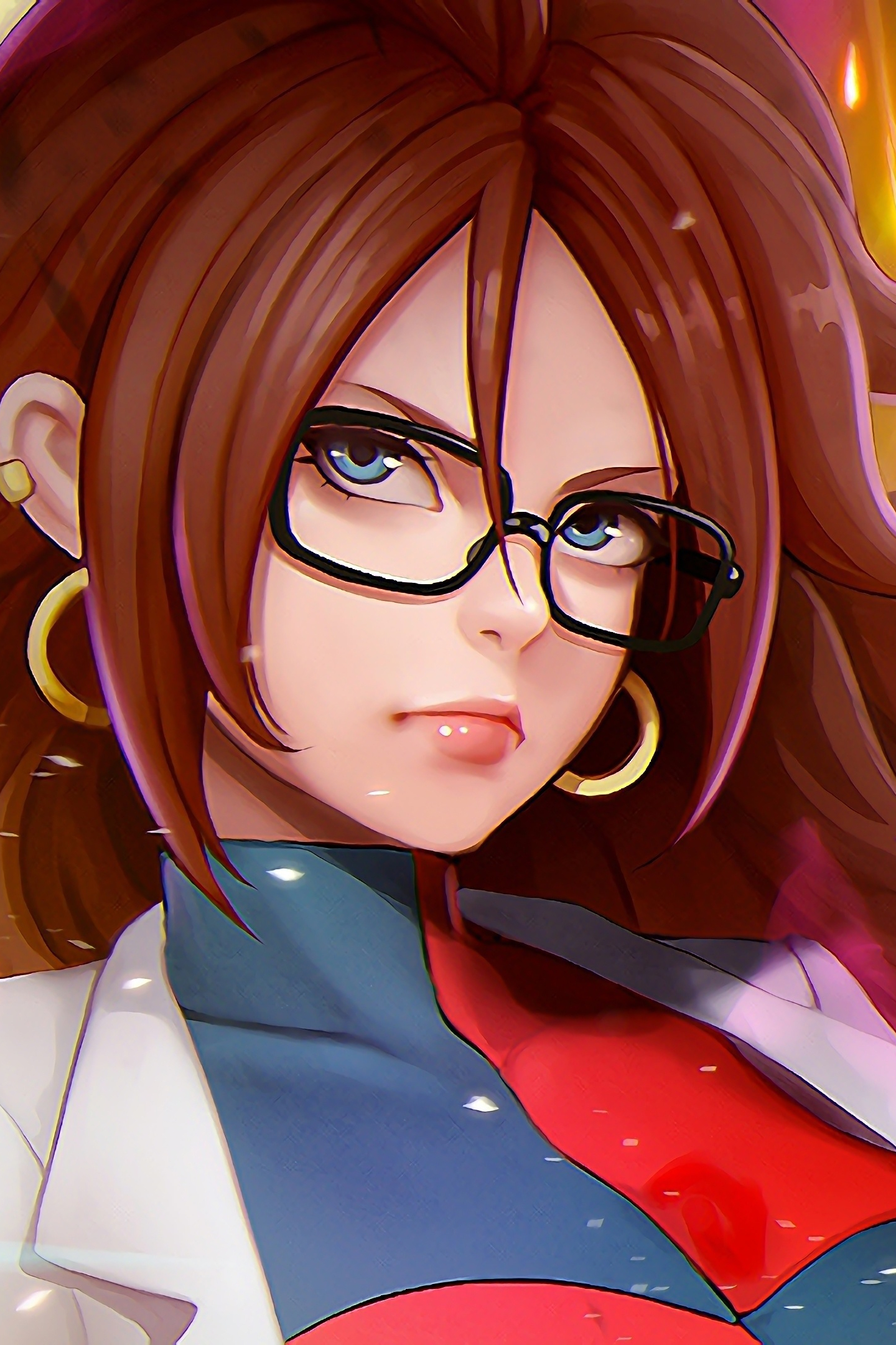 Download Wallpaper 1440x2960 Hot Dragon Ball Fighterz Android 21 Glasses Samsung Galaxy S8 Samsung Galaxy S8 Plus 1440x2960 Hd Background 4678