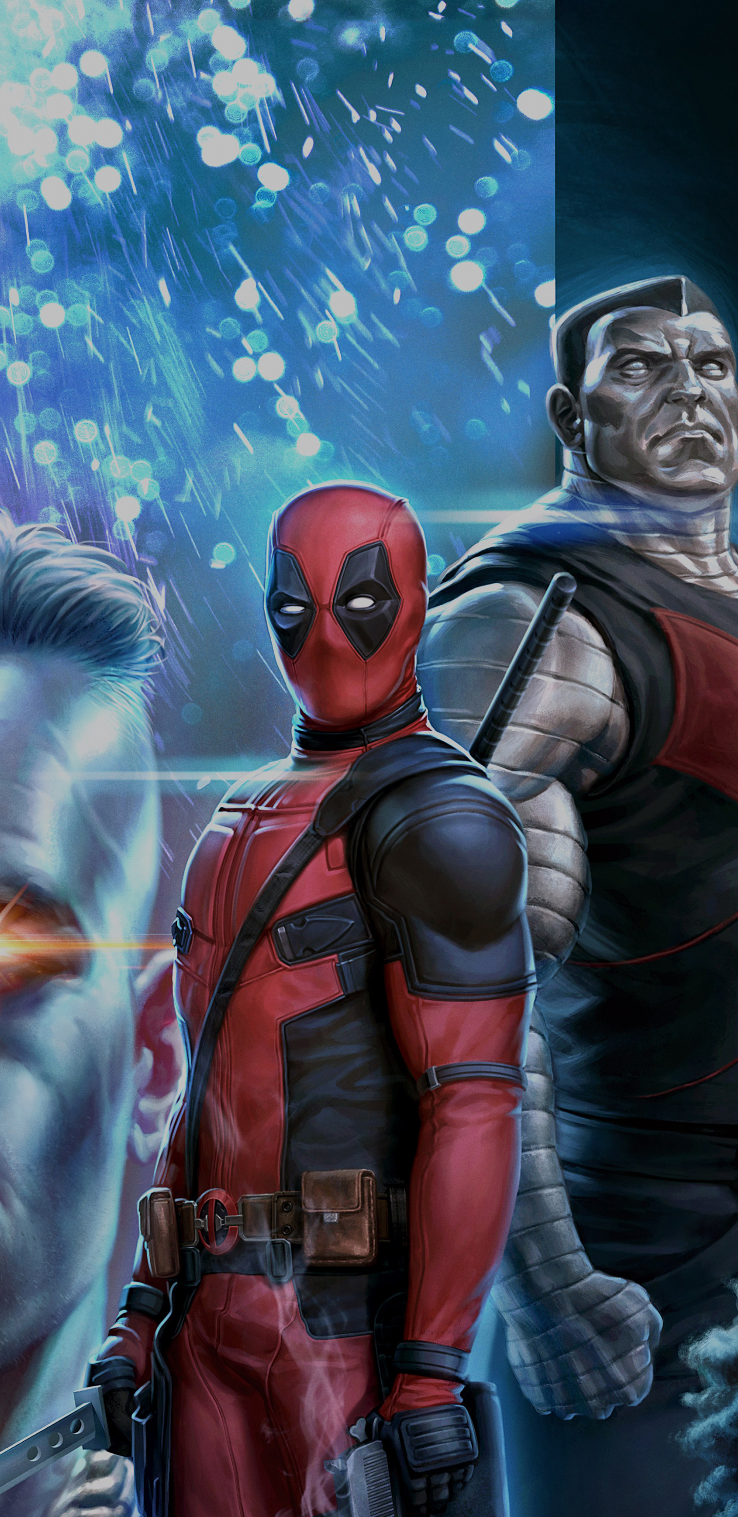 Download 1440x2960 Wallpaper Deadpool 2 Cable Deadpool