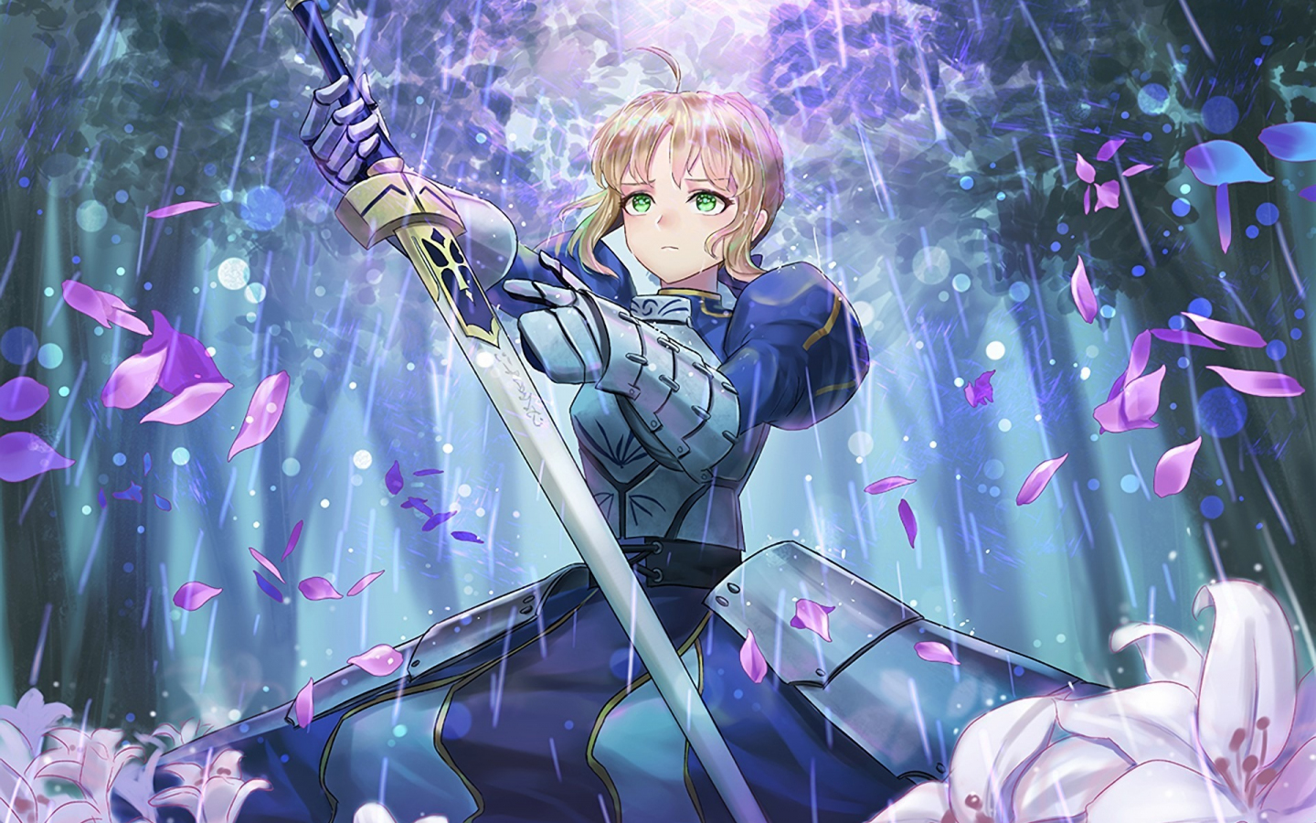 7. Saber (Fate/stay night) - wide 5