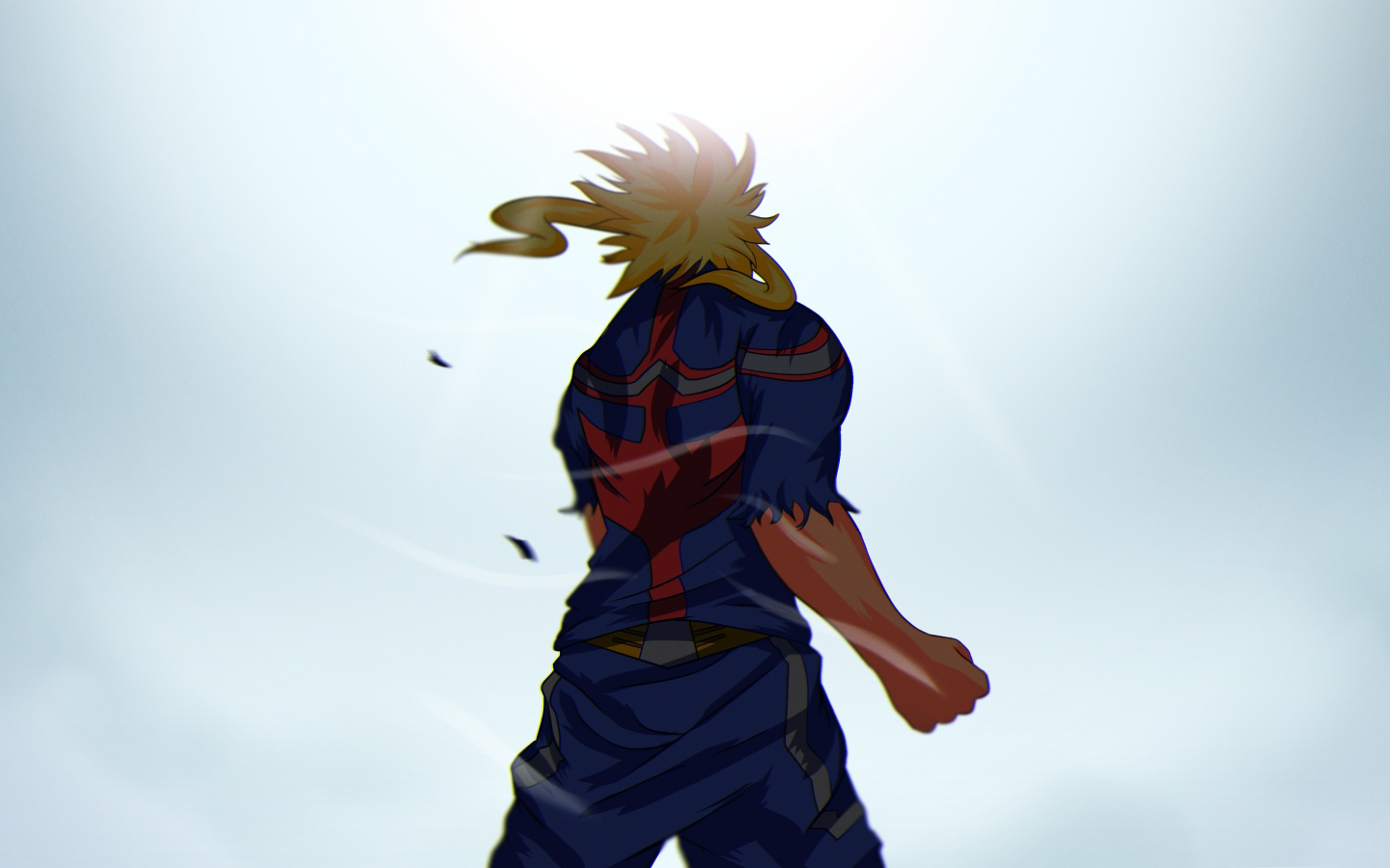 Download 1440x900 Wallpaper All Might My Hero Academia