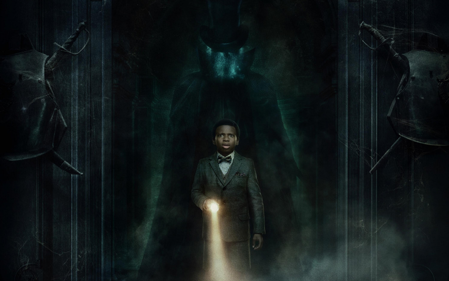 Kid, Haunted Mansion, 2023 movie, 1440x900 wallpaper