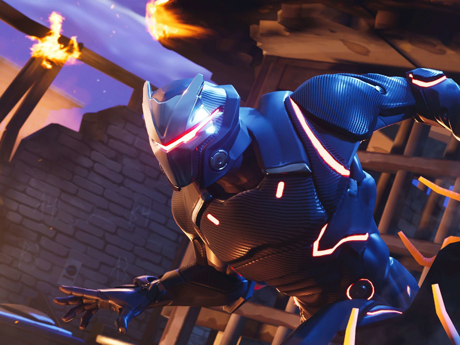 fortnite omega skin season 3 video game 1600x1200 wallpaper - fortnite season 3 download