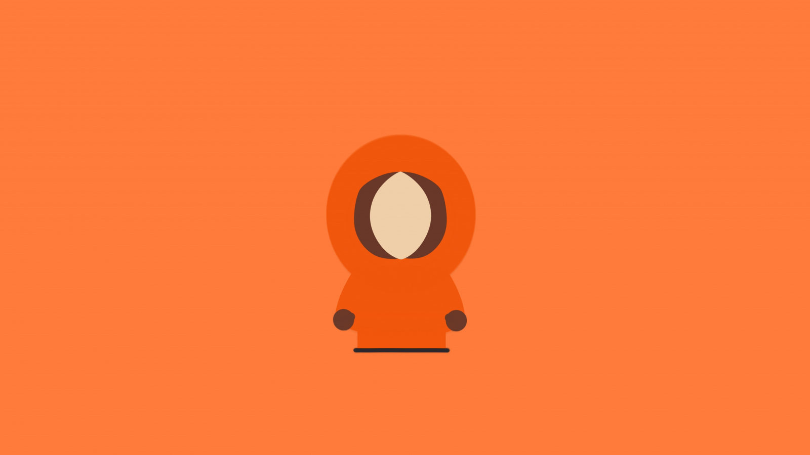 Download kenny mccormick, south park, minimal, tv show 1600x900