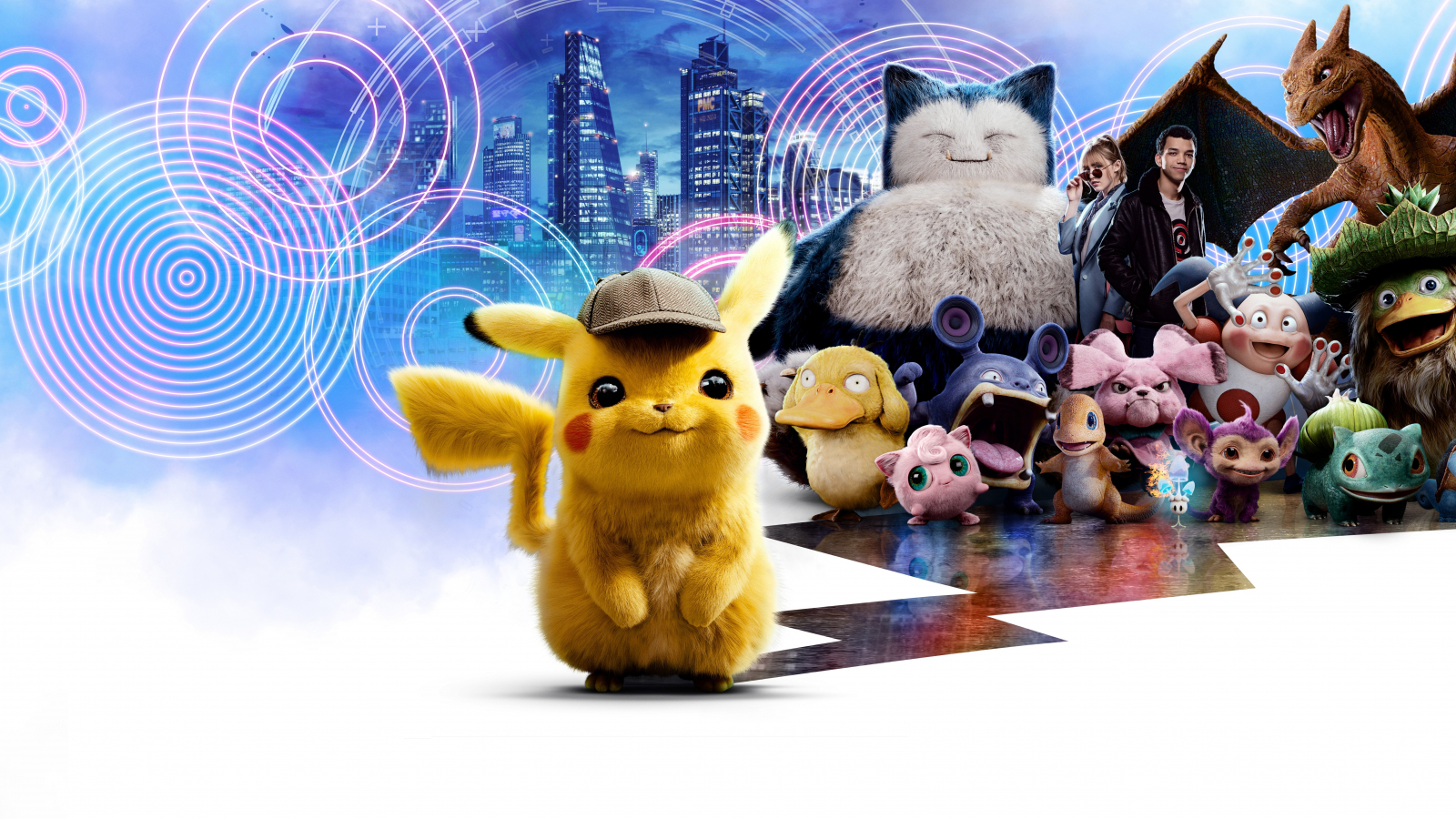 Download Movie 19 Pokemon Detective Pikachu Pokemon 1600x900 Wallpaper 16 9 Widescreen 1600x900 Hd Image Background