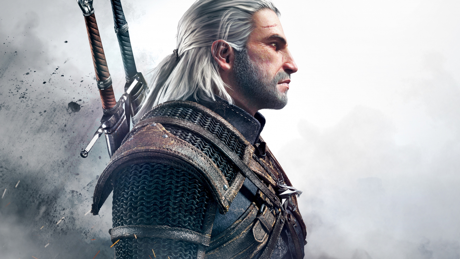 Download 1600x900 wallpaper geralt of rivia, the witcher 3 ...