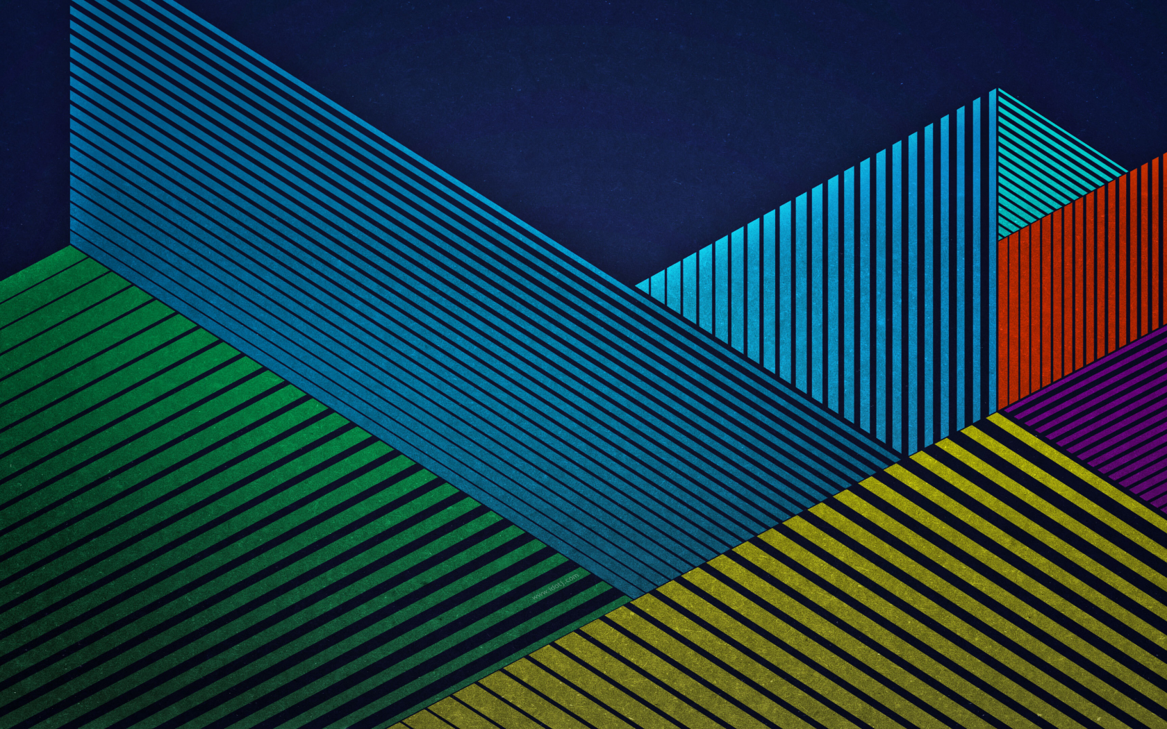 Strips, colorful, abstract art, 1680x1050 wallpaper