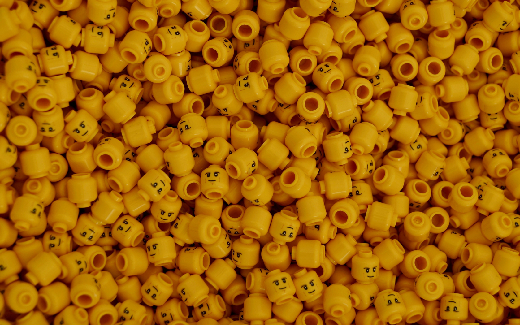 Yellow, Lego, toy, 1680x1050 wallpaper