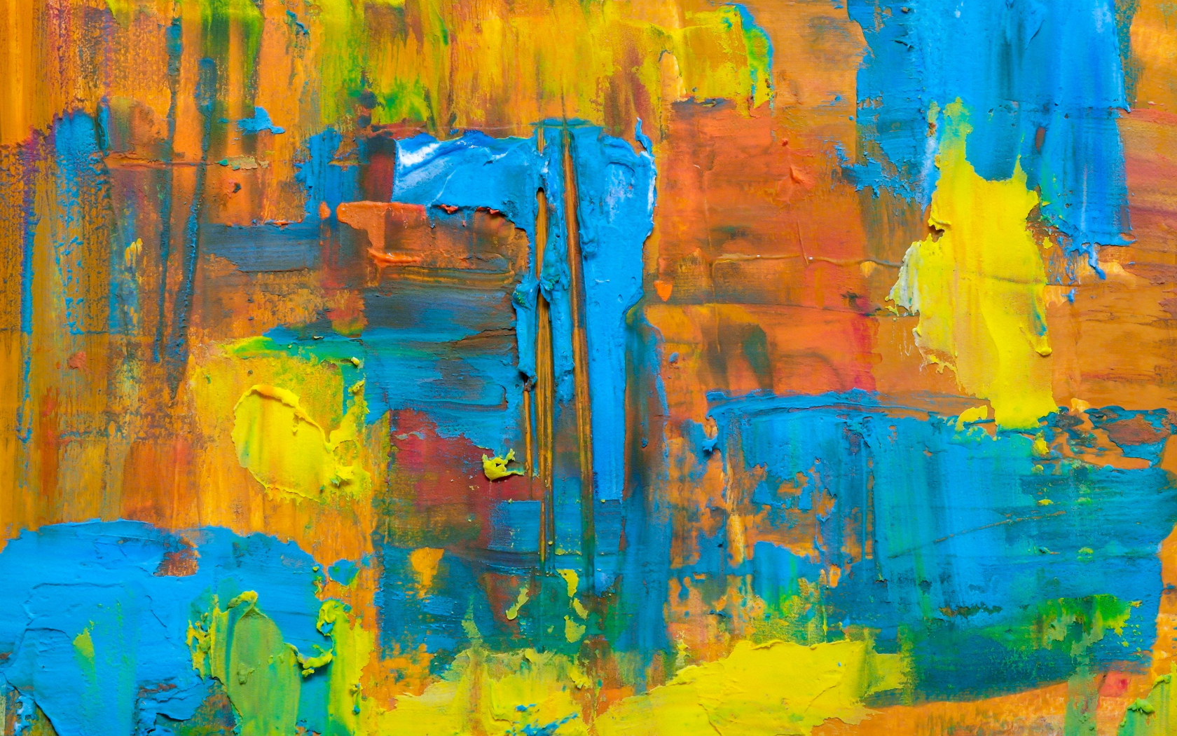 Download wallpaper 1680x1050 abstraction, art, painting, colorful, 16: ...