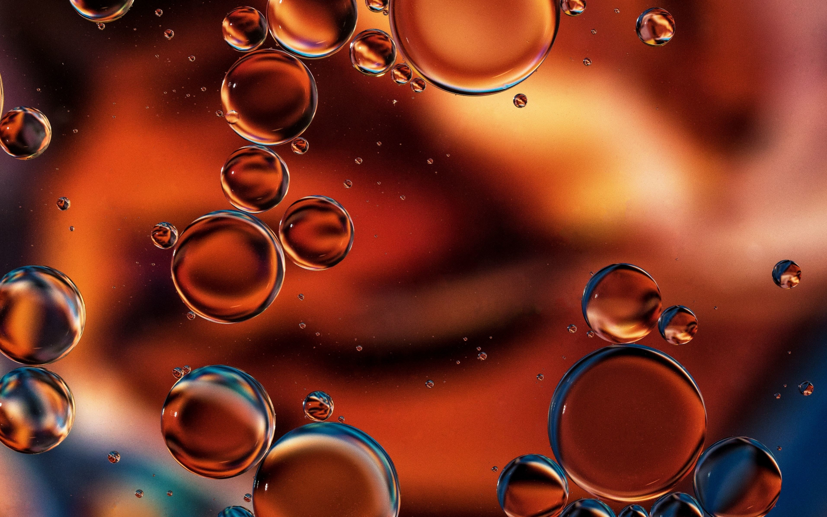 Download wallpaper 1680x1050 bubbles, transparent, liquid, 16:10 ...