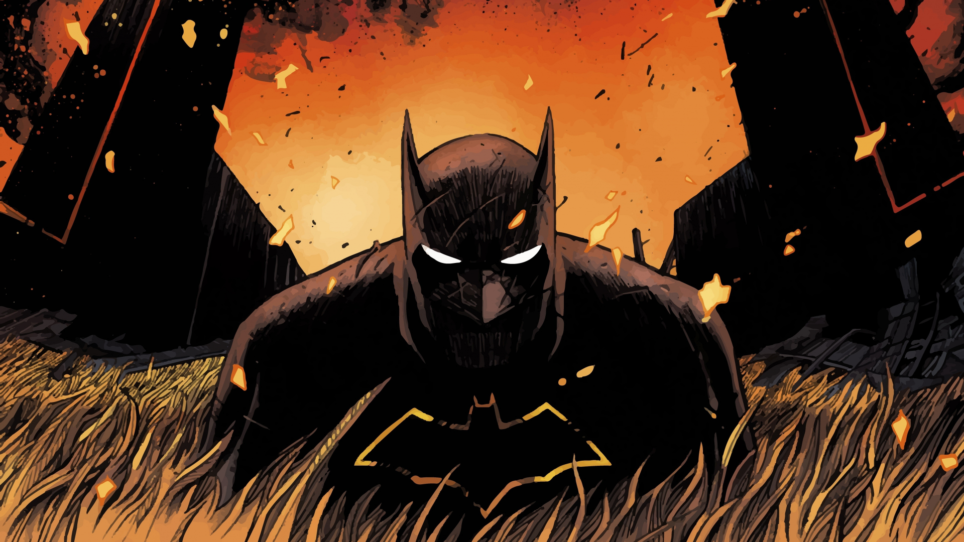 Download wallpaper: Batman Dark Knight 1920x1080