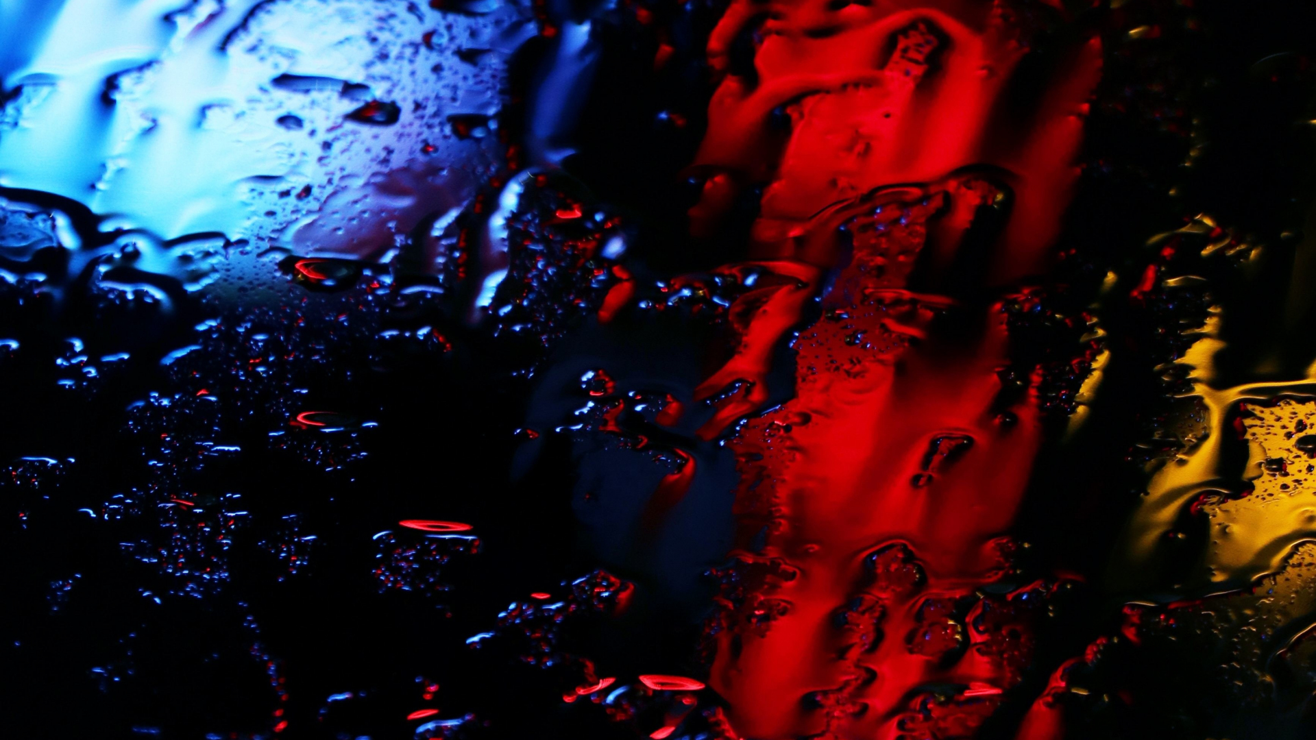 HD wallpaper CloseUp Photo of Water Drops on Glass 4k wallpaper blur  depth of field  Wallpaper Flare