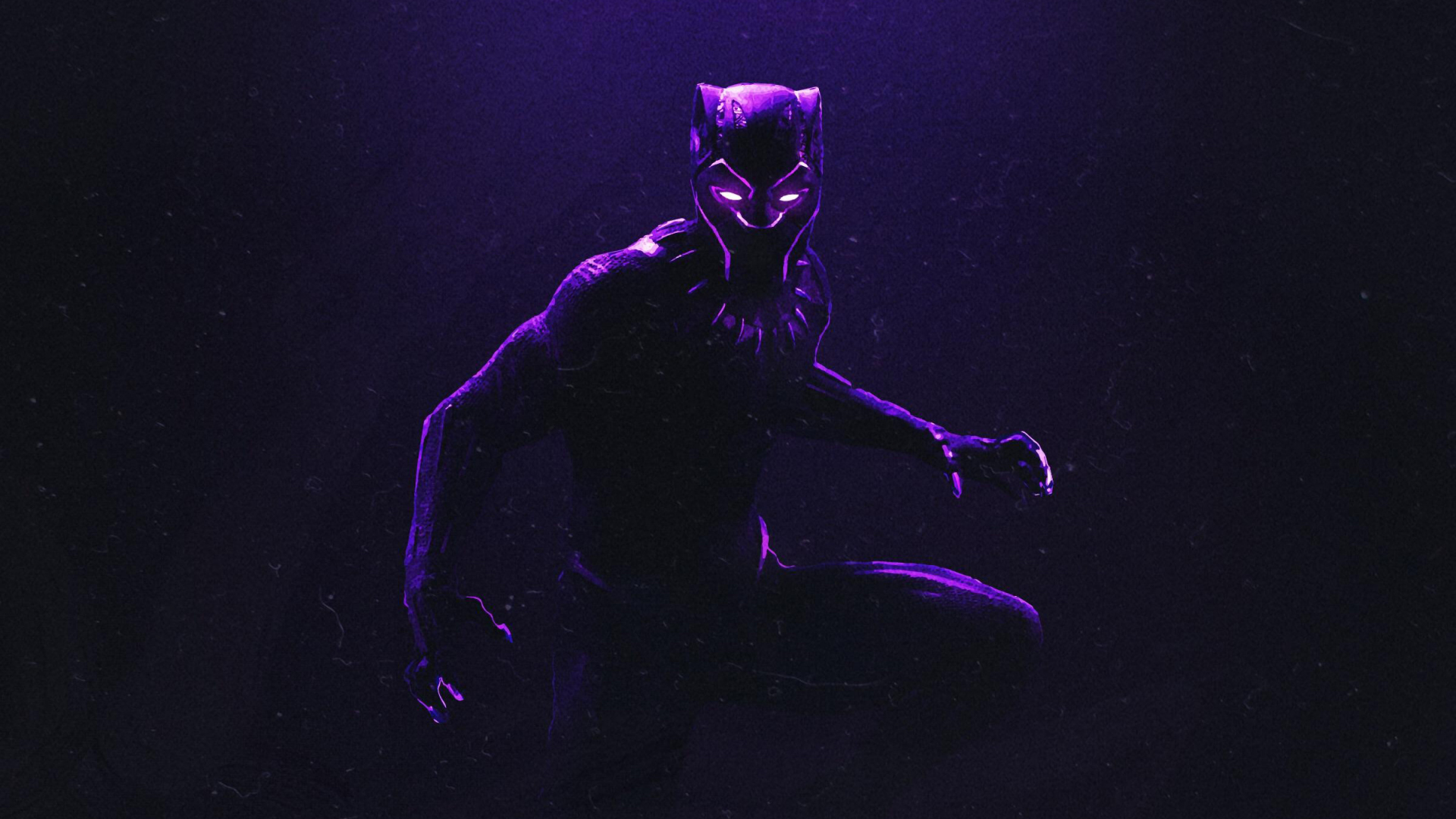 Download 19x1080 Wallpaper Black Panther Dark Glowing Suit Art Full Hd Hdtv Fhd 1080p 19x1080 Hd Image Background 3765