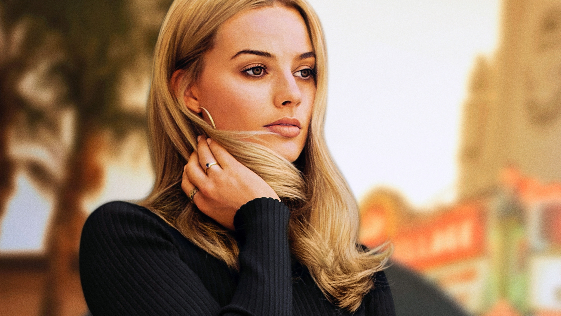 Download wallpaper 1920x1080 margot robbie, once upon a time in hollywood,  movie, actress, full hd, hdtv, fhd, 1080p wallpaper, 1920x1080 hd  background, 20879