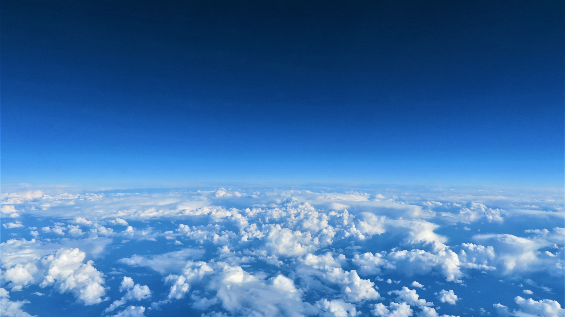 Download blue sky, above clouds 1920x1080 wallpaper, full hd, hdtv, fhd