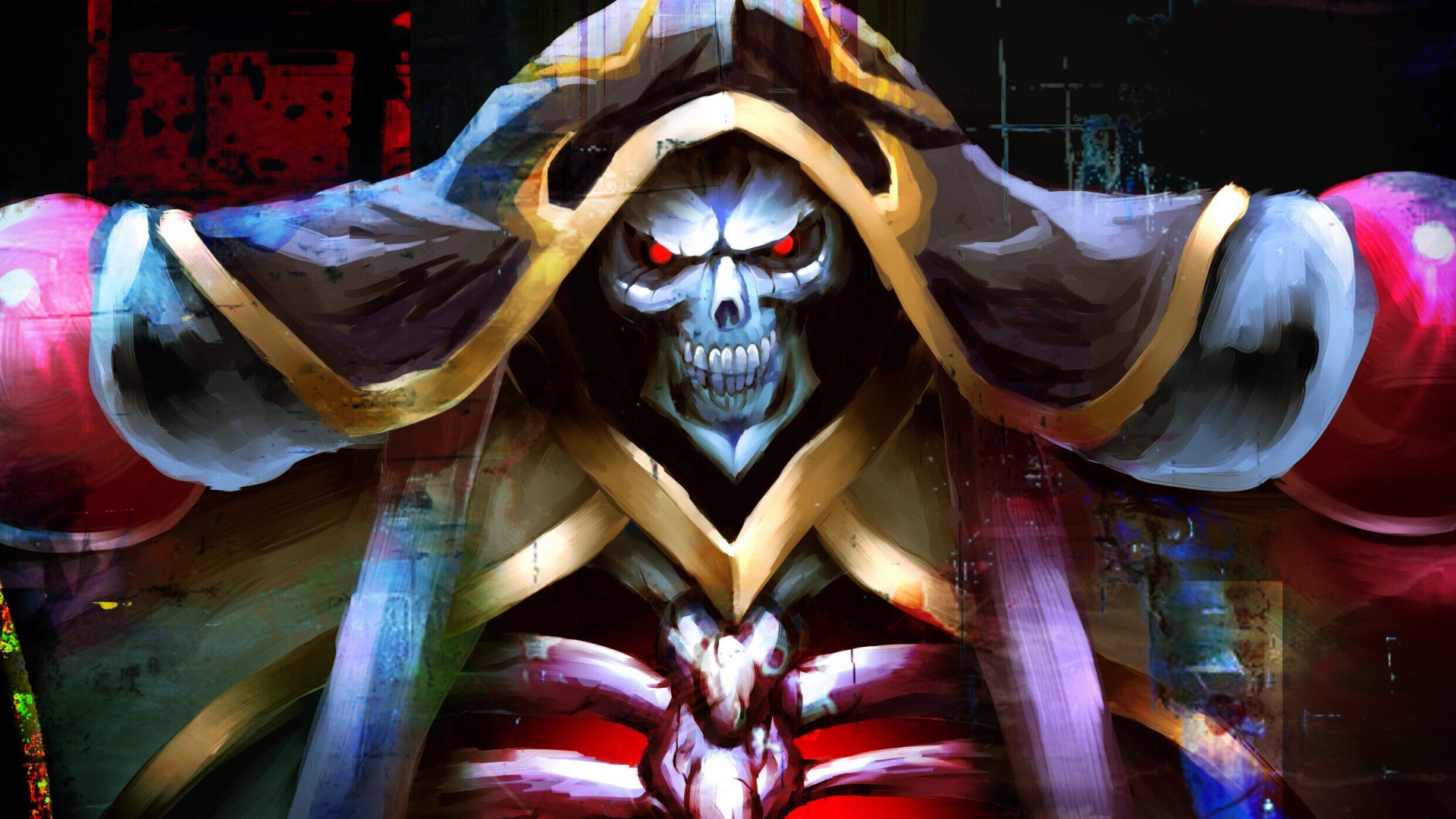 Download Death Knight Ainz Ooal Gown Wallpaper | Wallpapers.com