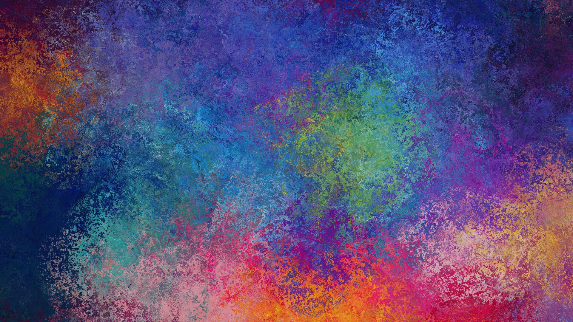Download 1920x1080 wallpaper texture, colorful, splatters