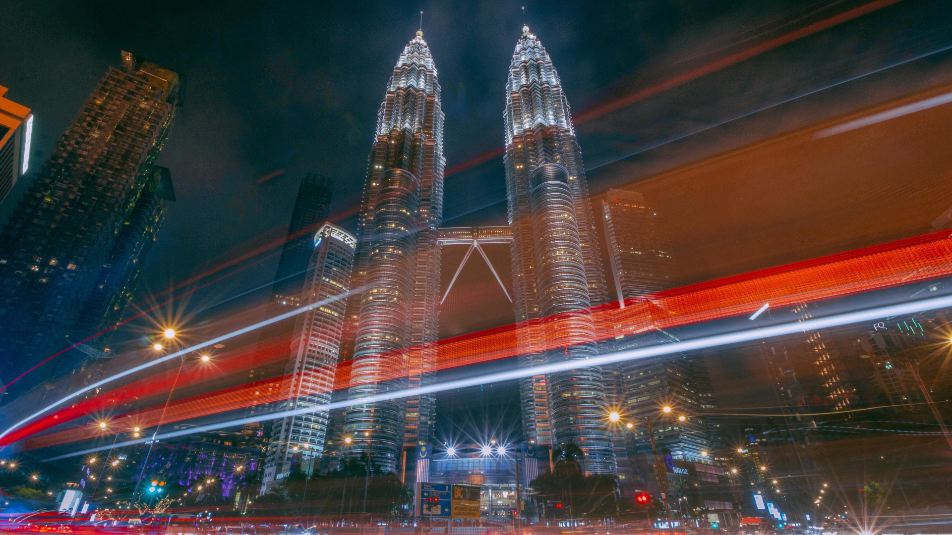 Download wallpaper 1920x1080 petronas twin towers, twin tower ...