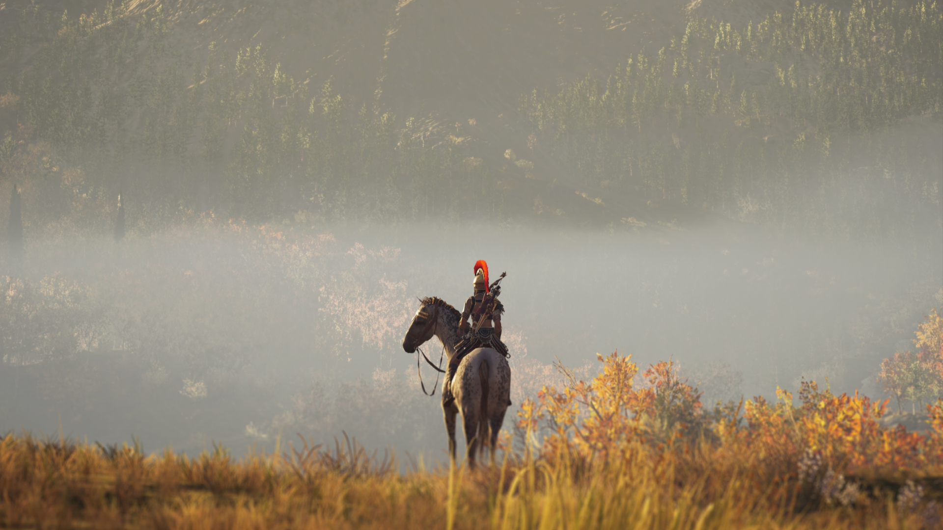 Papeis de parede 1920x1080 Cavalo Assassin's Creed Odyssey Jogos 3D Gráfica  Meninas baixar imagens