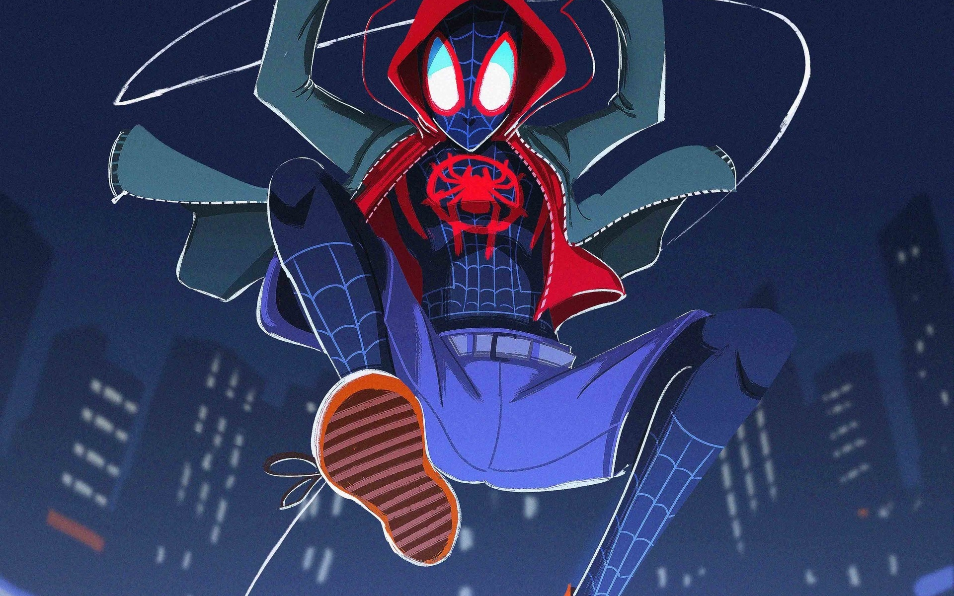 Человек-паук через Майлз Моралес