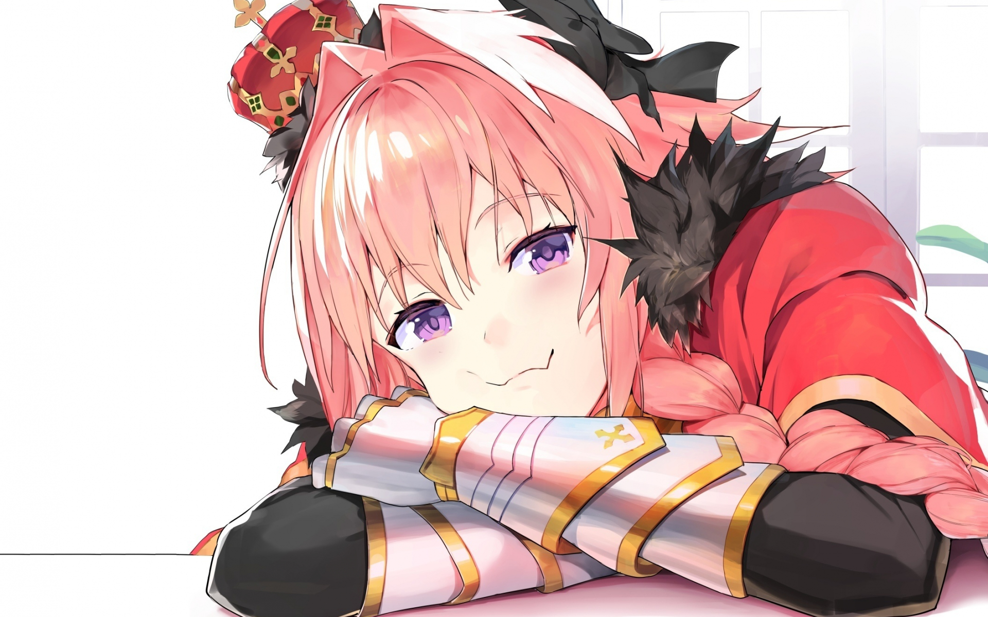 Download 19x10 Wallpaper Cute Smile Astolfo Fate Apocrypha Widescreen 16 10 Widescreen 19x10 Hd Image Background 5606