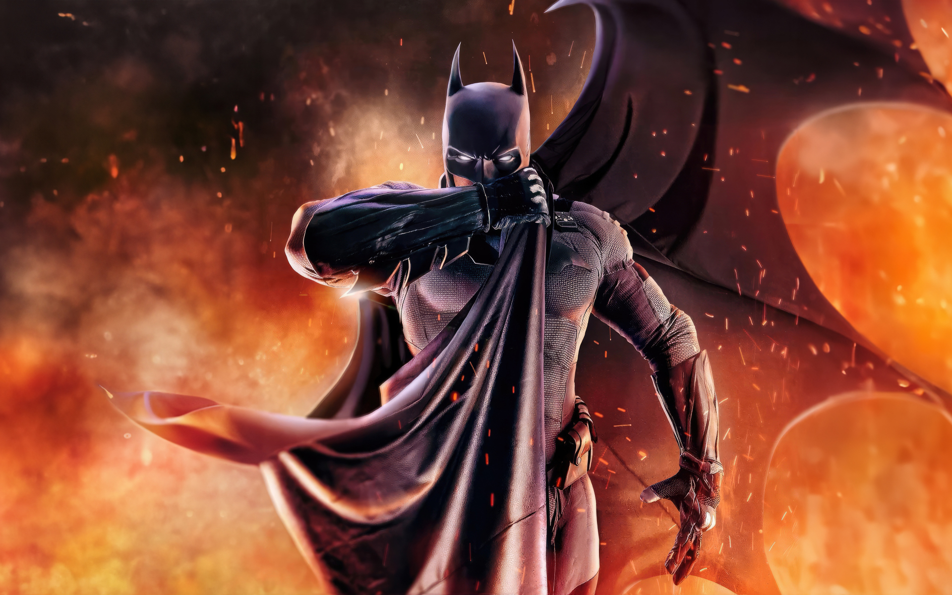 Download wallpaper 1920x1200 batman, the dark knight, guardians wings ...