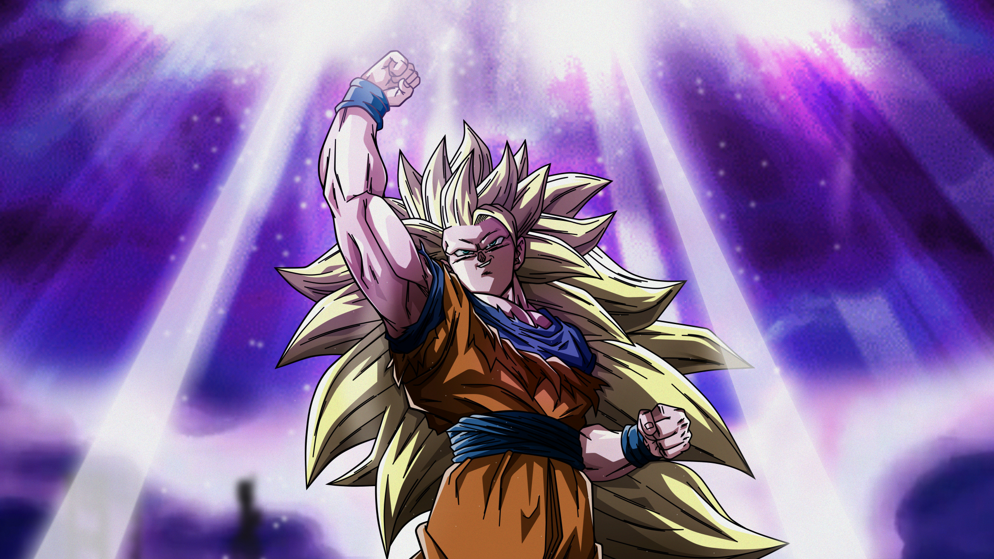 Download Goku Super Saiyan Anime Dragon Ball 48x1152 Wallpaper Dual Wide 48x1152 Hd Image Background