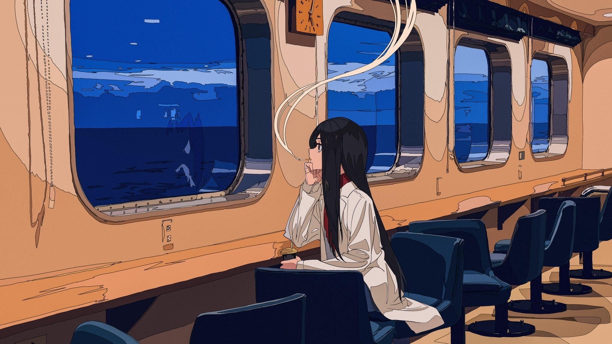 anime travel wallpaper