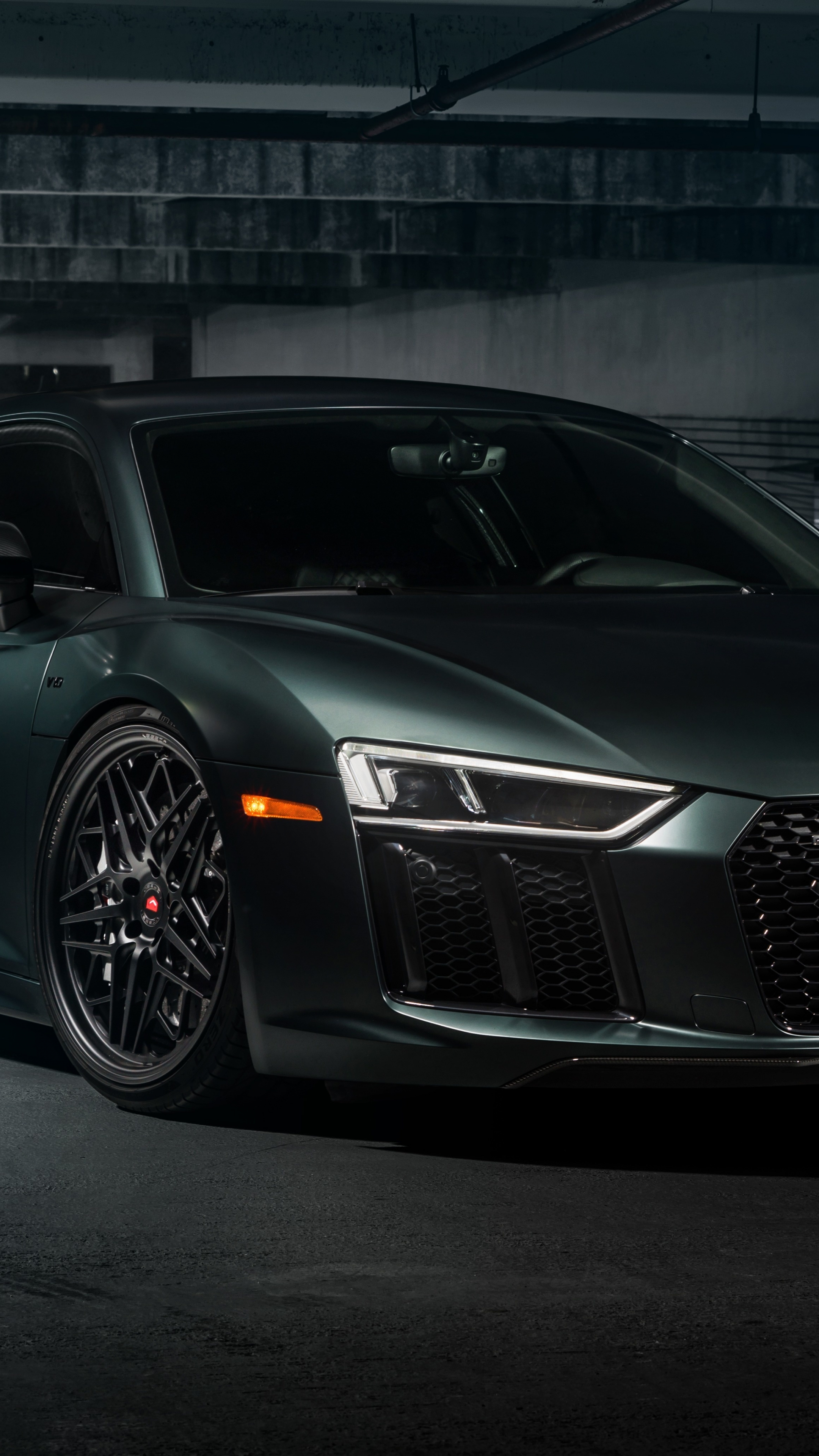 Audi R8 Front Wallpaper