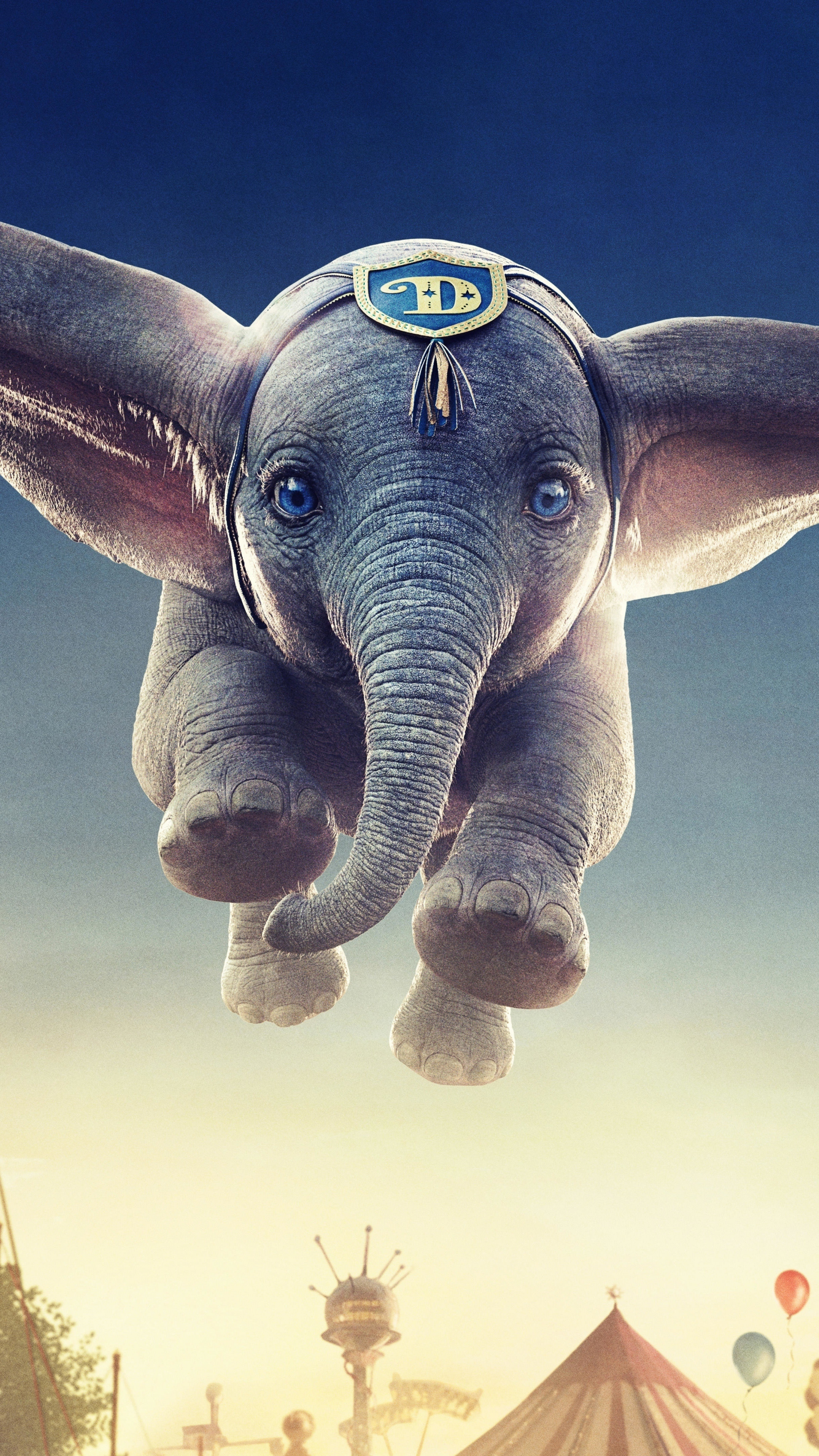 Слон на заставку телефона. Дамбо 2019. Летающий слон Дамбо. Слонёнок Дамбо 2019.
