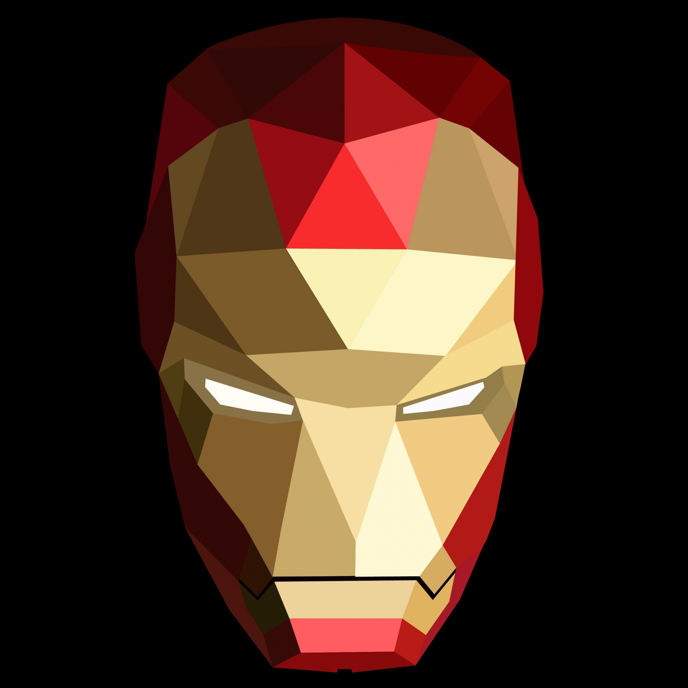 Download Geometric Art Iron Man Low Poly 2248x2248 Wallpaper Ipad Air Ipad Air 2 Ipad 3 Ipad 4 Ipad Mini 2 Ipad Mini 3 2248x2248 Hd Image Background 6738