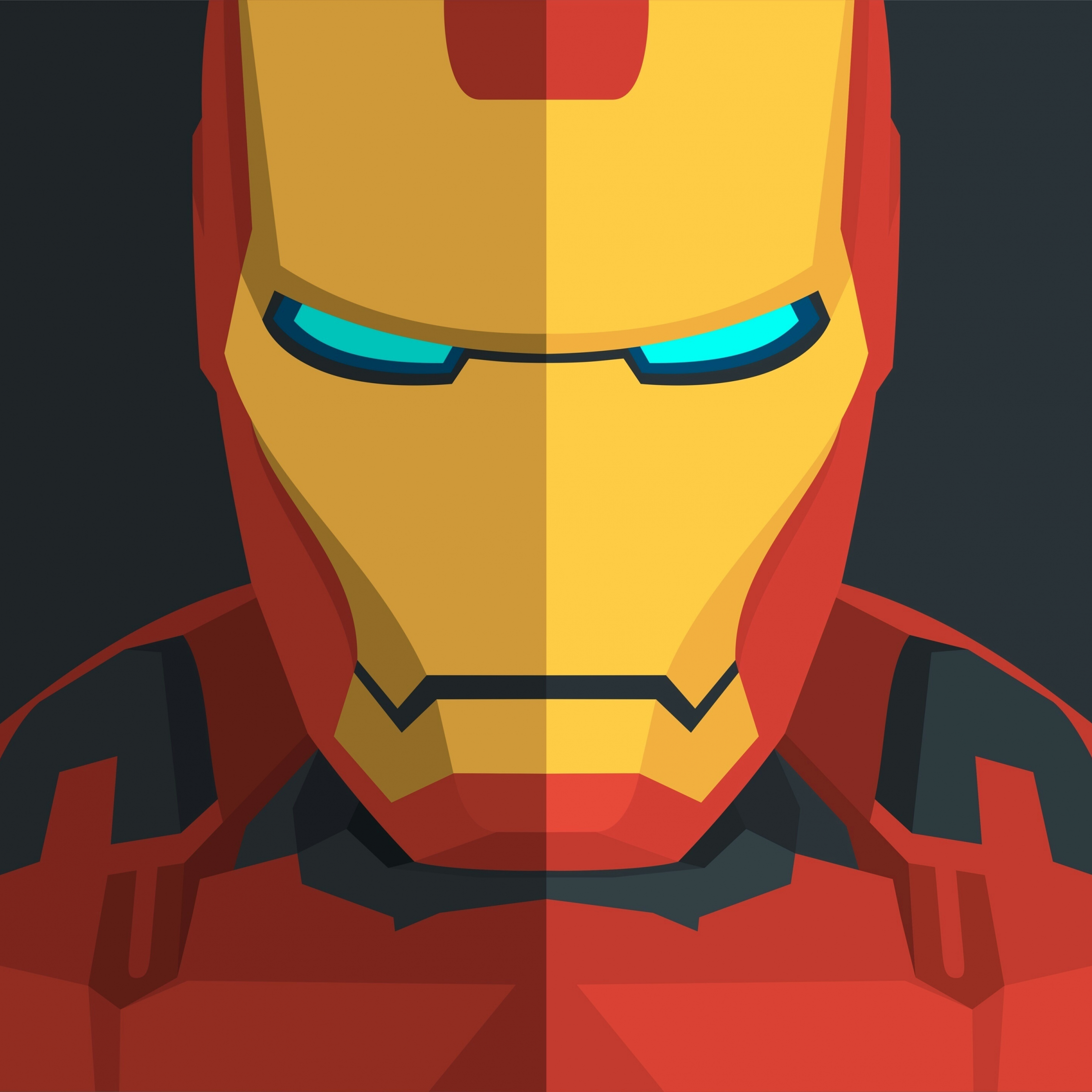 Download Iron Man Minimal Superhero 2248x2248 Wallpaper Ipad Air Ipad Air 2 Ipad 3 Ipad 4 Ipad Mini 2 Ipad Mini 3 2248x2248 Hd Image Background 233