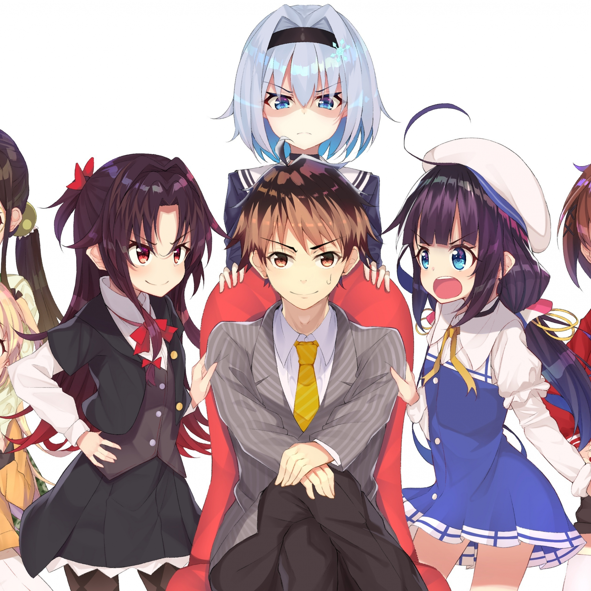 Ryuuou no oshigoto characters