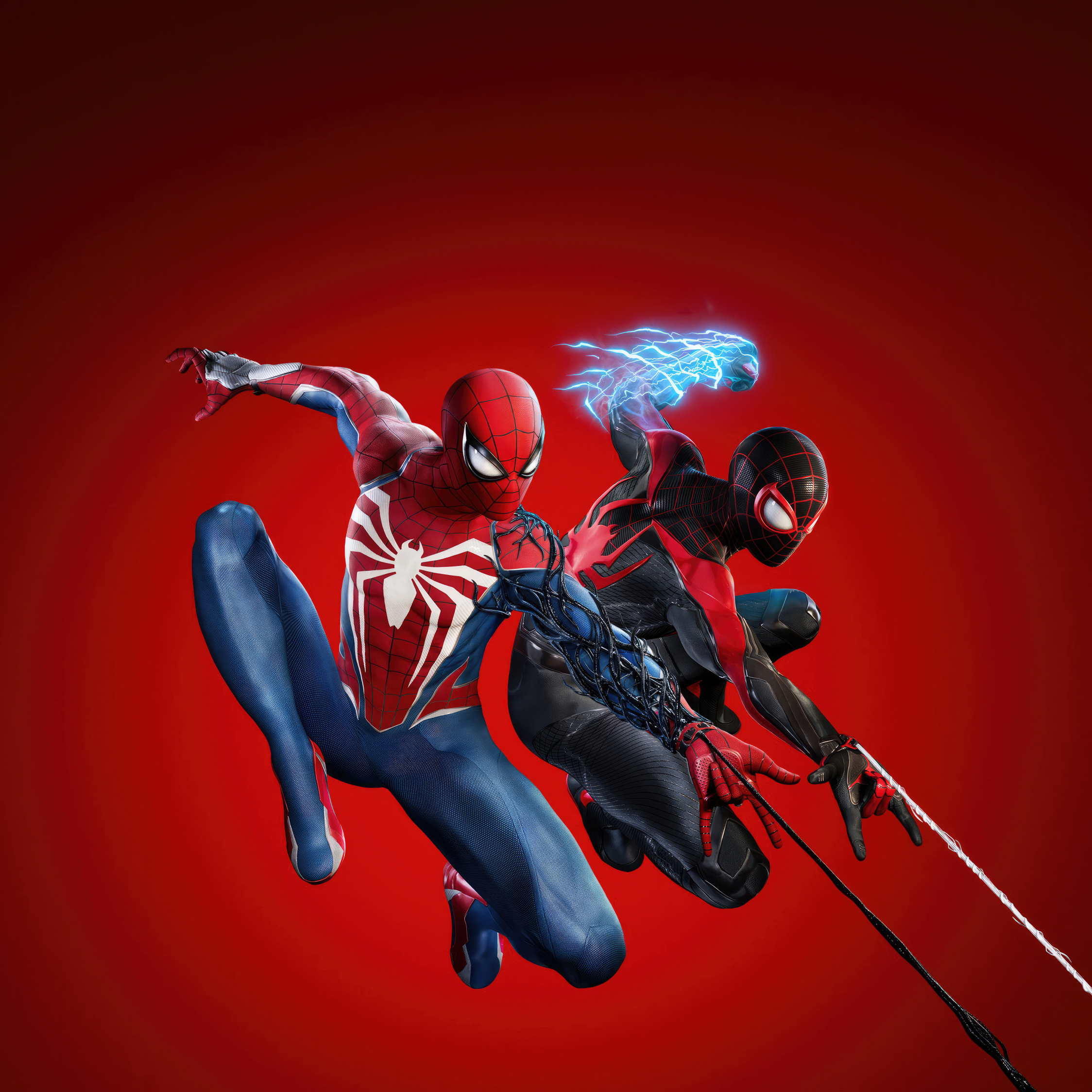 Download wallpaper 2248x2248 spider-man 2, official game, 2023, ipad air,  ipad air 2, ipad 3, ipad 4, ipad mini 2, ipad mini 3, 2248x2248 hd  background, 29616