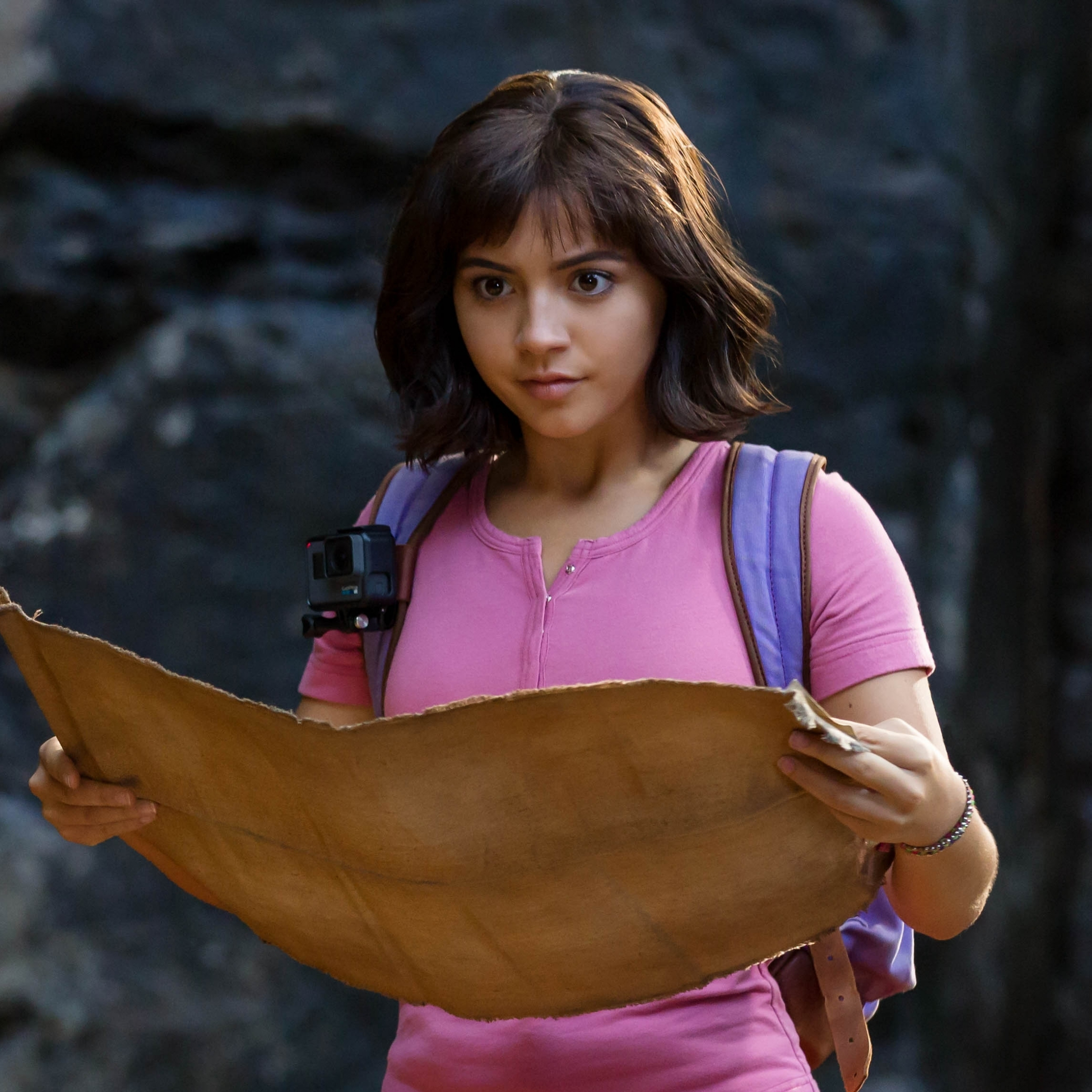 Download wallpaper 2248x2248 isabela moner, dora and the lost city of ...