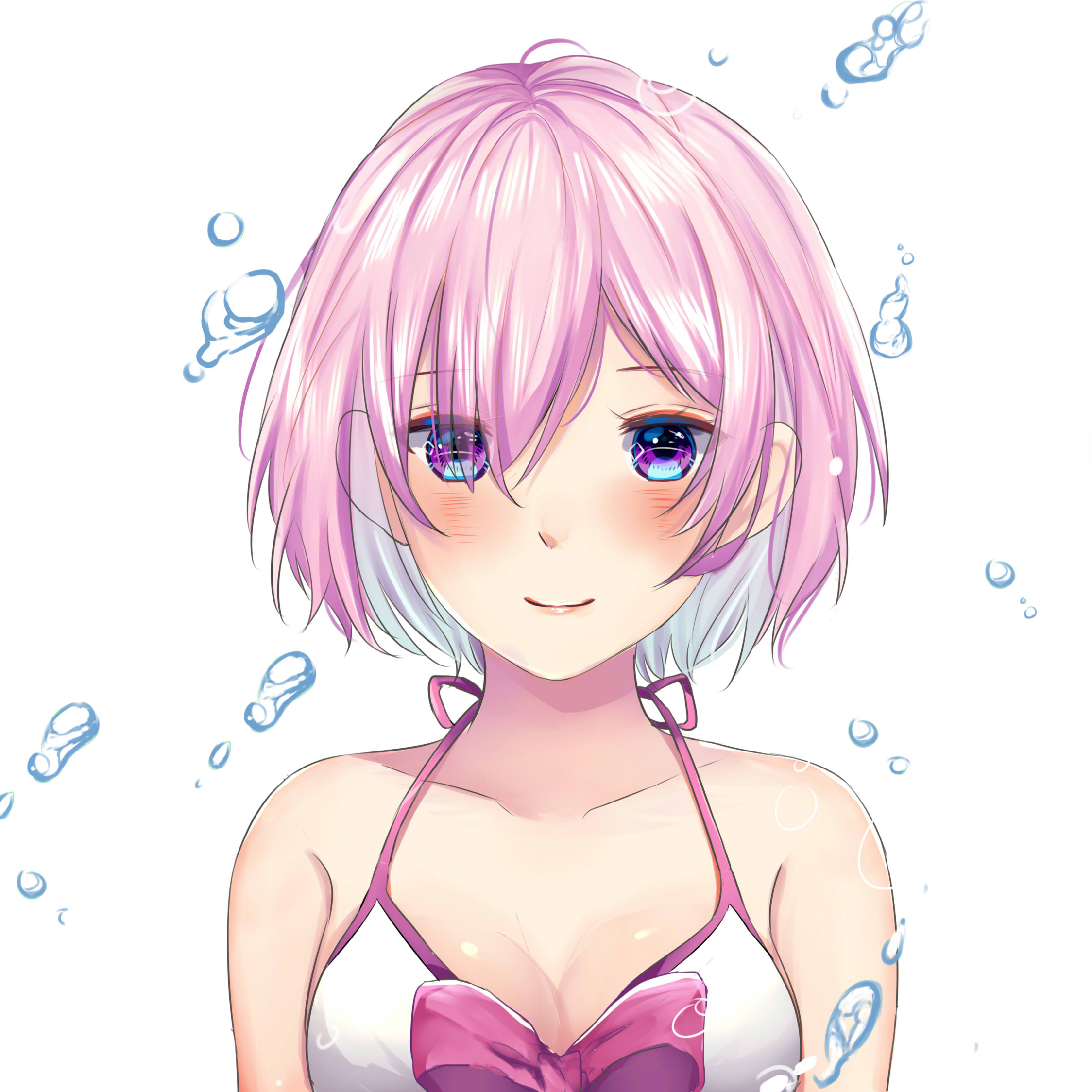 Download 2248x2248 Wallpaper Beautiful Mashu Kyrielight Fate Grand Order Water Bubbles Anime Girl Ipad Air Ipad Air 2 Ipad 3 Ipad 4 Ipad Mini 2 Ipad Mini 3 2248x2248 Hd Image Background 2282