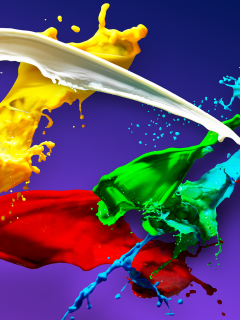Download wallpaper 240x320 colors splashes, colorful, old mobile, cell  phone, smartphone, 240x320 hd image background, 7482