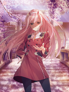 44 Zero Two Wallpaper  WallpaperSafari