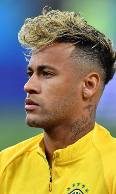 Download wallpaper 240x400 neymar, celebrity, football player, old ...