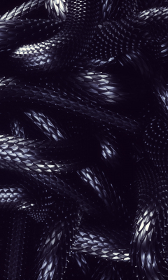 Download wallpaper 240x400 snake skin texture, metallic, old mobile ...