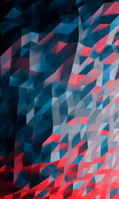 Multi-color, polygons, art, 240x400 wallpaper